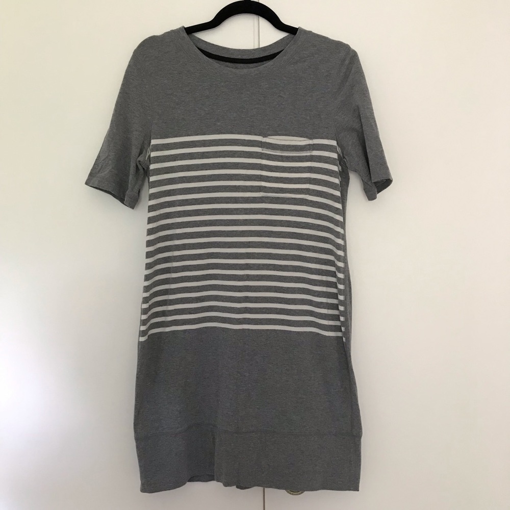 Lou & Grey Stripe Tee Shirt Dress
